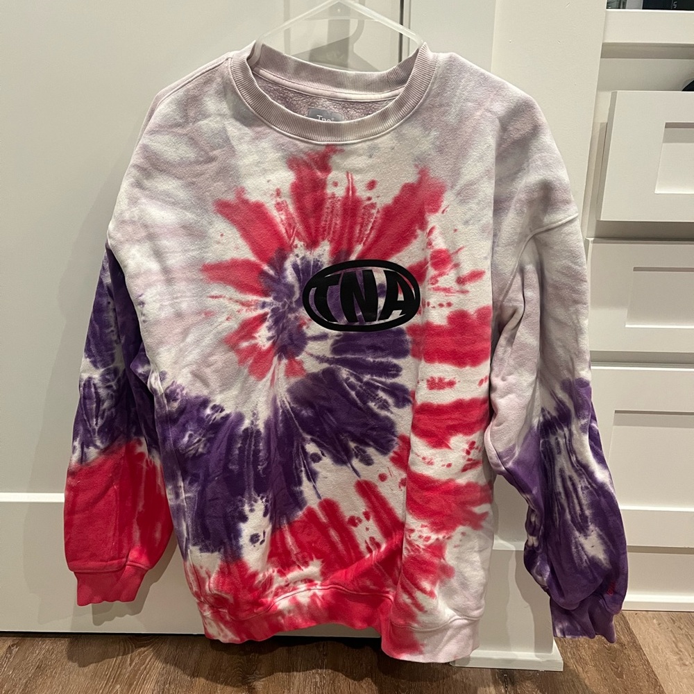 Oversized Tie Dye Aritzia crewneck